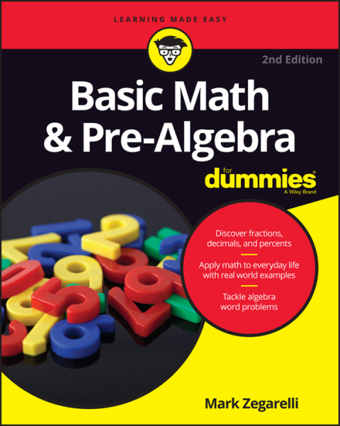 Cover image for book Basic Math and Pre-Algebra For Dummies