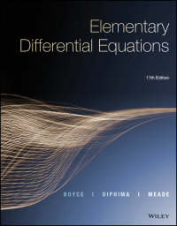 صورة الغلاف: Elementary Differential Equations 11th edition 9781119330349