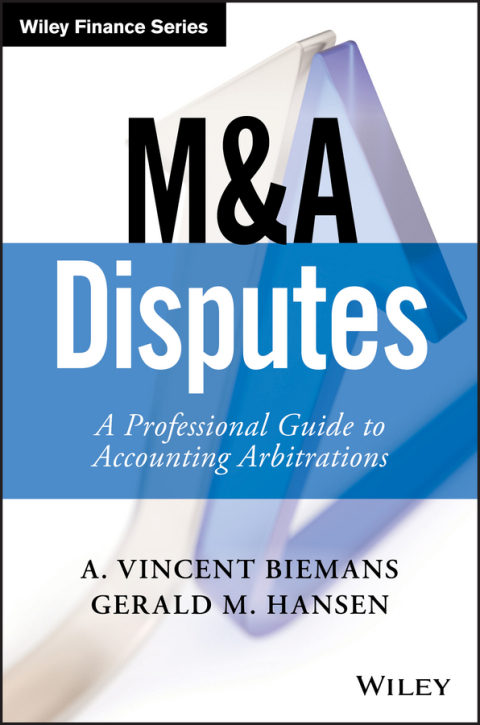 Cover image for book M&A Disputes: A Professional Guide to Accounting Arbitrations