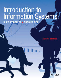 Cover image: Introduction to Information Systems 7th edition 9781119362913