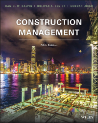 Titelbild: Construction Management 5th edition 9781119256809