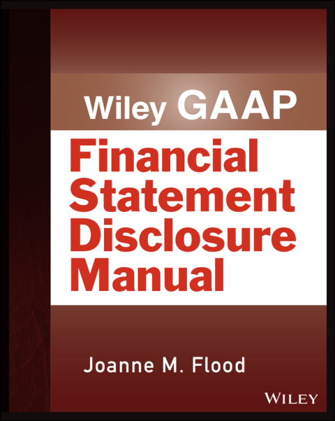 Cover image for book Wiley GAAP: Financial Statement Disclosure Manual