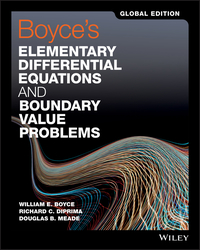 صورة الغلاف: Elementary Differential Equations and Boundary Value Problems, Global Edition 11th edition 9781119382874