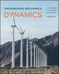 Cover image: Engineering Mechanics: Dynamics 9th edition 9781119391081