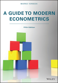 Cover image: A Guide to Modern Econometrics 5th edition 9781119401155