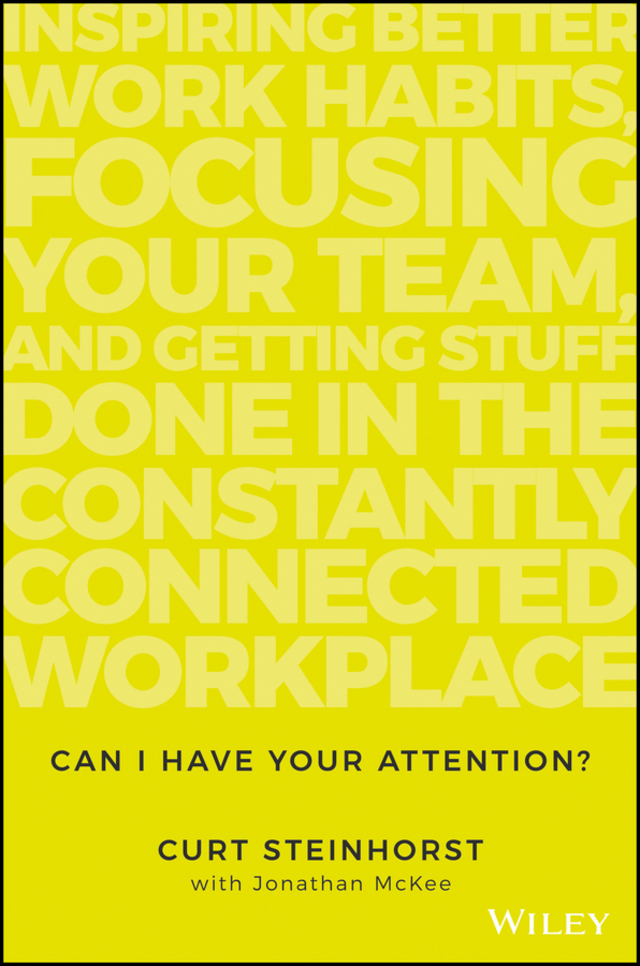 Can I Have Your Attention?: Inspiring Better Work Habits, Focusing Your Team, and Getting Stuff Done in the Constantly Connected Workplace