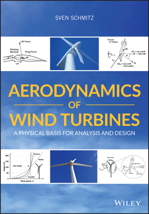 Cover image for book Aerodynamics of Wind Turbines