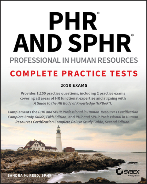 Cover image for book PHR and SPHR Professional in Human Resources Certification Complete Practice Tests