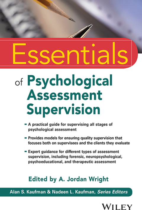 Cover image for book Essentials of Psychological Assessment Supervision