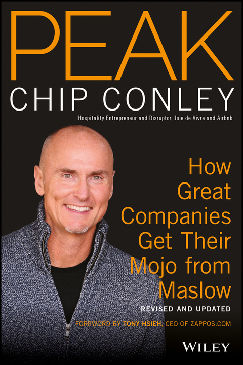 Cover image for book PEAK: How Great Companies Get Their Mojo from Maslow Revised and Updated