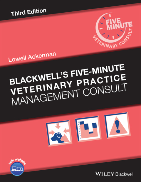 Cover image for book Blackwell's Five-Minute Veterinary Practice Management Consult