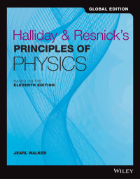 Cover image: Halliday and Resnick's Principles of Physics, Global Edition 11th edition 9781119454014