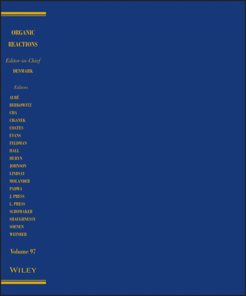 Cover image for book Organic Reactions