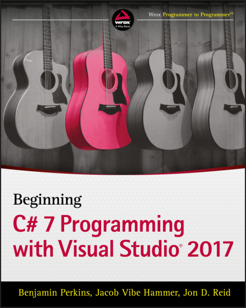 Cover image for book Beginning C# 7 Programming with Visual Studio 2017
