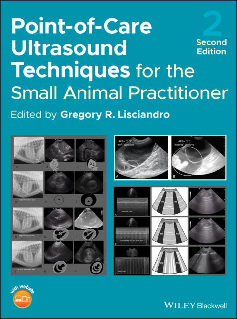 Cover image for book Point-of-Care Ultrasound Techniques for the Small Animal Practitioner, 2nd Edition