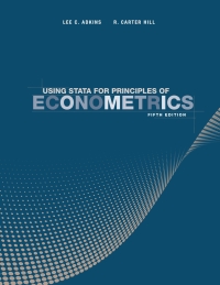 Textbook solutions principles of econometrics