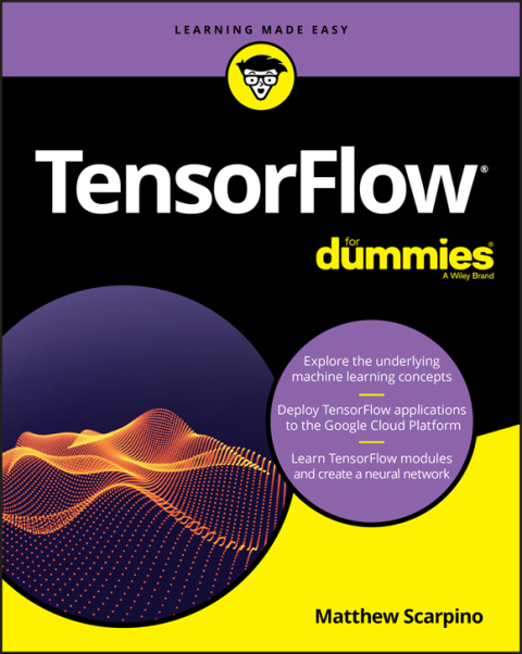 Cover image for book TensorFlow For Dummies