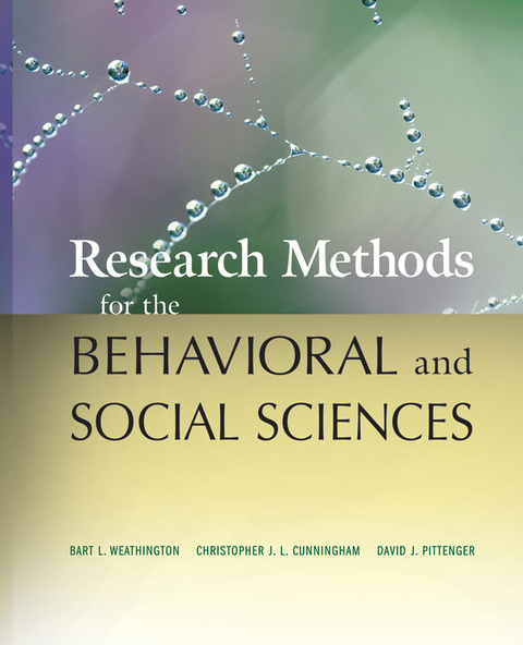 Research Methods for the Behavioral and Social Sciences 