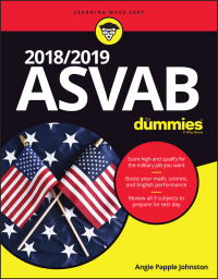 Cover image: 2018 / 2019 ASVAB For Dummies 1st edition 9781119476283