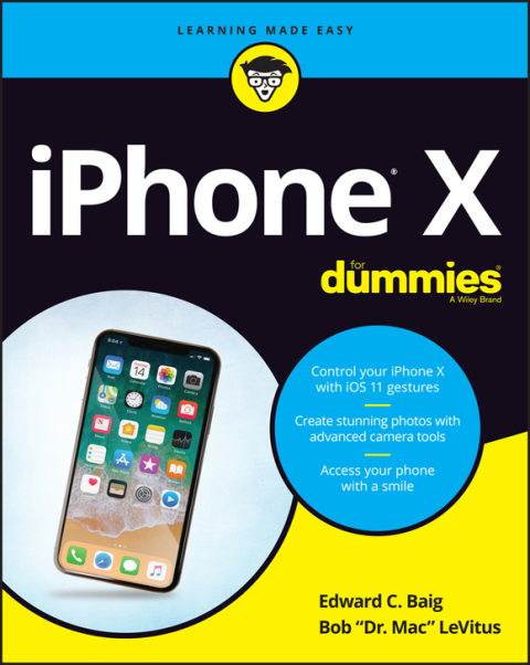 Cover image for book iPhone X For Dummies