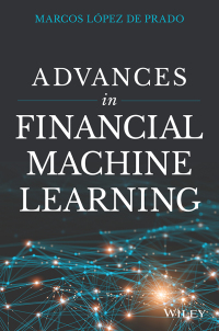 صورة الغلاف: Advances in Financial Machine Learning 1st edition 9781119482086