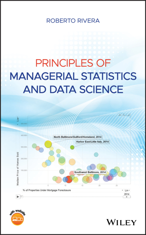 Cover image for book Principles of Managerial Statistics and Data Science
