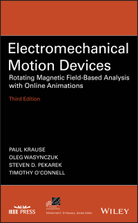 Cover image: Electromechanical Motion Devices 3rd edition 9781119489825