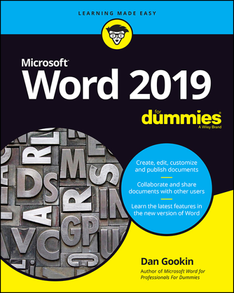 Cover image for book Word 2019 For Dummies
