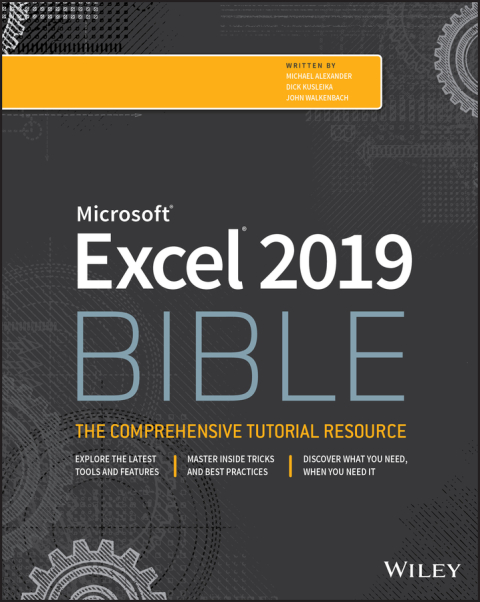Cover image for book Excel 2019 Bible
