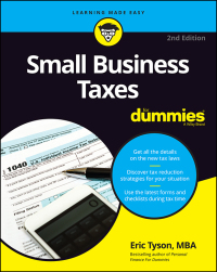 Cover image: Small Business Taxes For Dummies 2nd edition 9781119517849