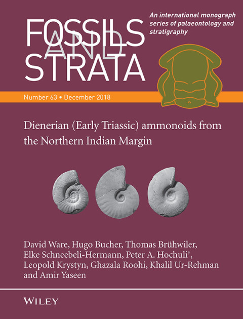 Cover image for book Early Triassic Ammonites from Western Himalaya