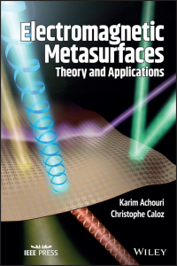 Cover image: Electromagnetic Metasurfaces 1st edition 9781119525165