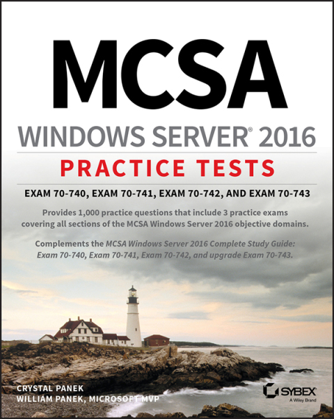 Cover image for book MCSA Windows Server 2016 Practice Tests