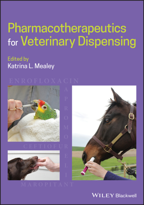 Cover image for book Pharmacotherapeutics for Veterinary Dispensing