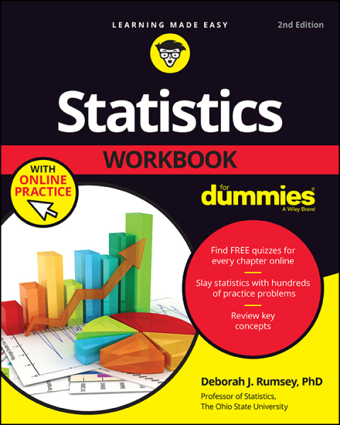 Cover image for book Statistics Workbook For Dummies with Online Practice