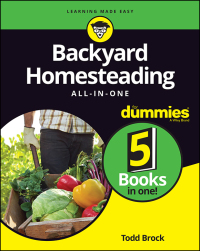 Cover image: Backyard Homesteading All-in-One For Dummies 1st edition 9781119550754