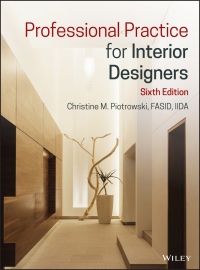 صورة الغلاف: Professional Practice for Interior Designers 6th edition 9781119554516