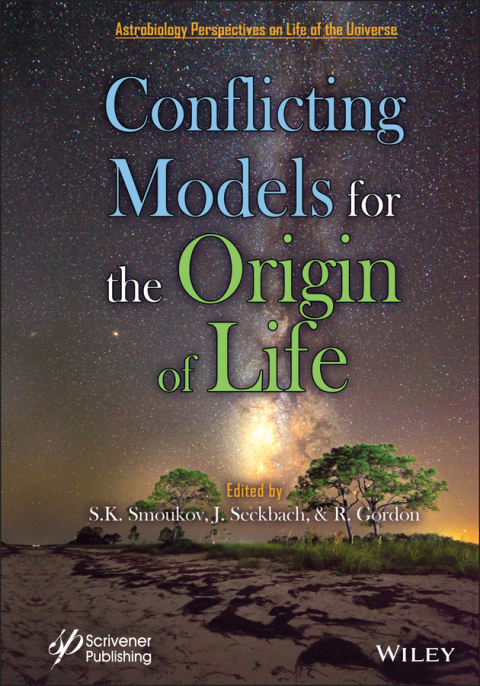 Cover image for book Conflicting Models for the Origin of Life