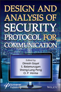 Cover image: Design and Analysis of Security Protocol for Communication 1st edition 9781119555643