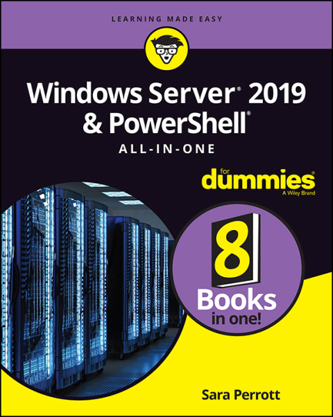 Cover image for book Windows Server 2019 & PowerShell All-in-One For Dummies