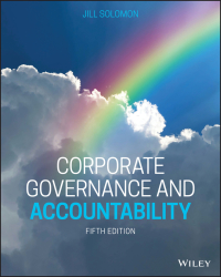 Imagen de portada: Corporate Governance and Accountability 5th edition 9781119561200
