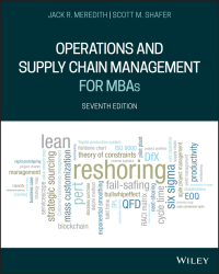 Imagen de portada: Operations and Supply Chain Management for MBAs 7th edition 9781119563235