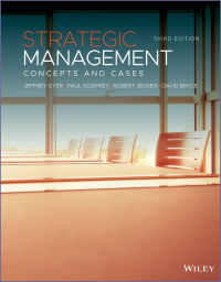Cover image: Strategic Management: Concepts and Cases 3rd edition 9781119563136