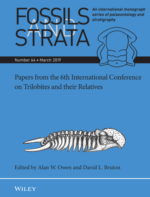 Cover image for book Papers from the 6th International Conference on Trilobites and their Relatives