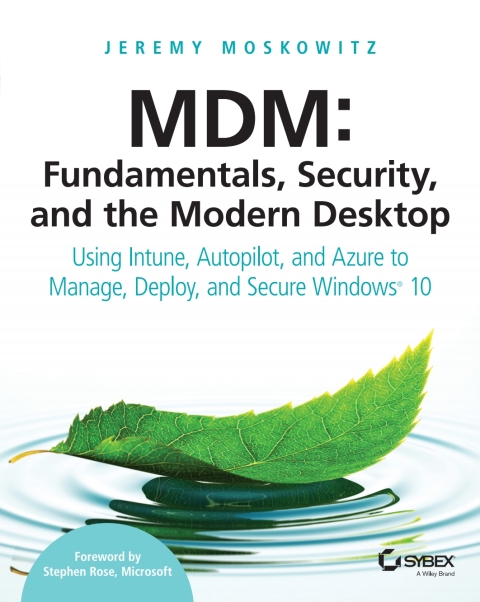 Cover image for book MDM: Fundamentals, Security, and the Modern Desktop