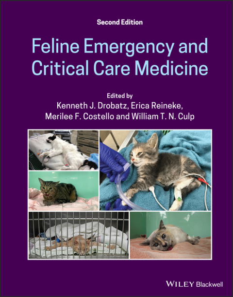 Cover image for book Feline Emergency and Critical Care Medicine, 2nd Edition