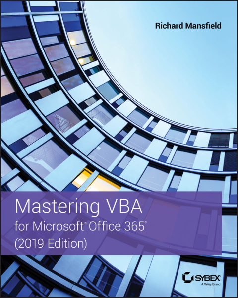 Cover image for book Mastering VBA for Microsoft Office 365, 2019 Edition