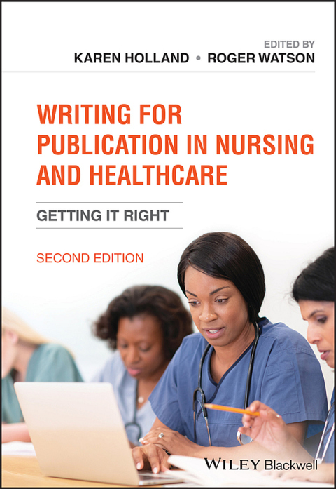 Cover image for book Writing for Publication in Nursing and Healthcare