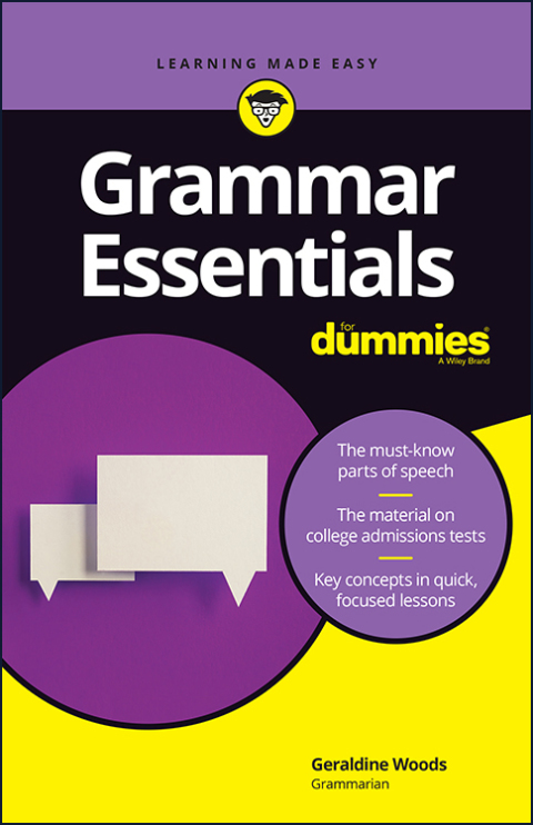 Cover image for book Grammar Essentials For Dummies