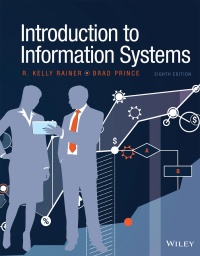 Cover image: Introduction to Information Systems 8th edition 9781119607564